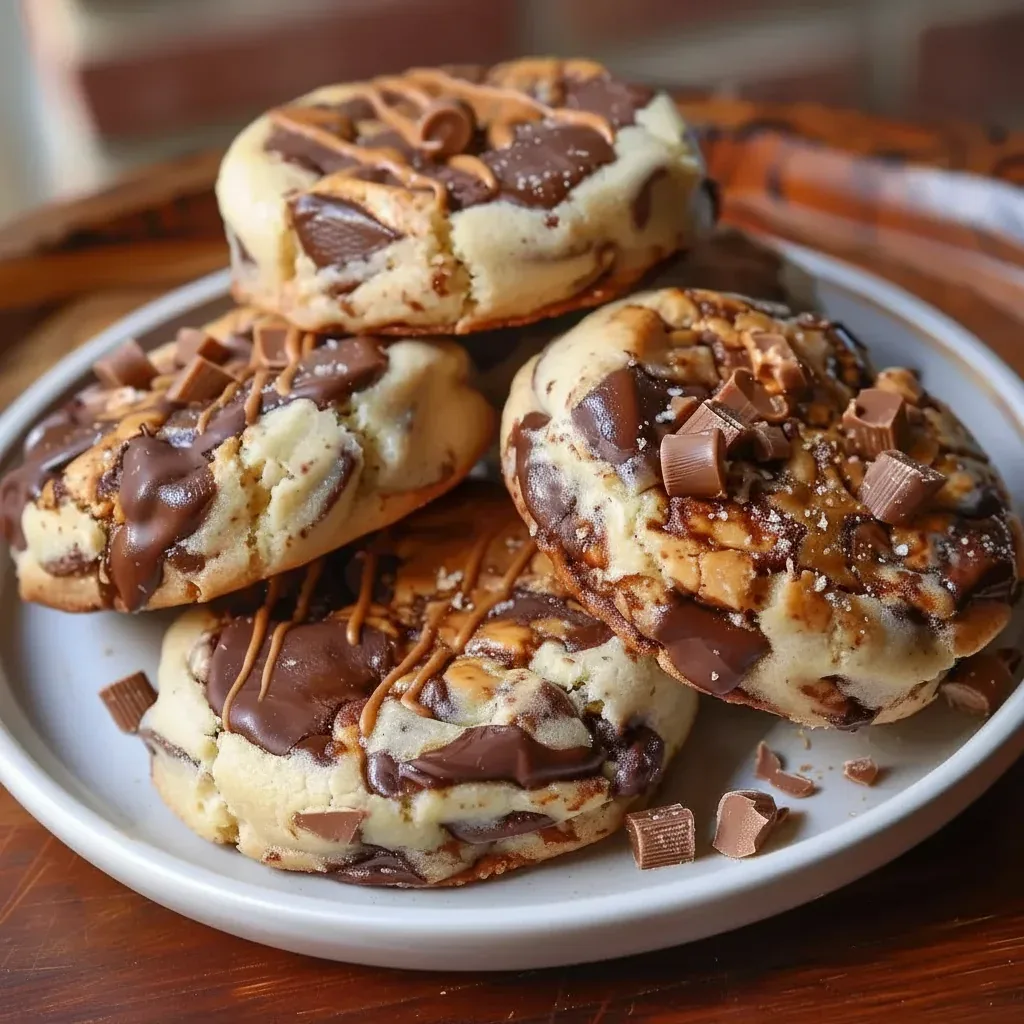 Reeses Cheesecake Cookies