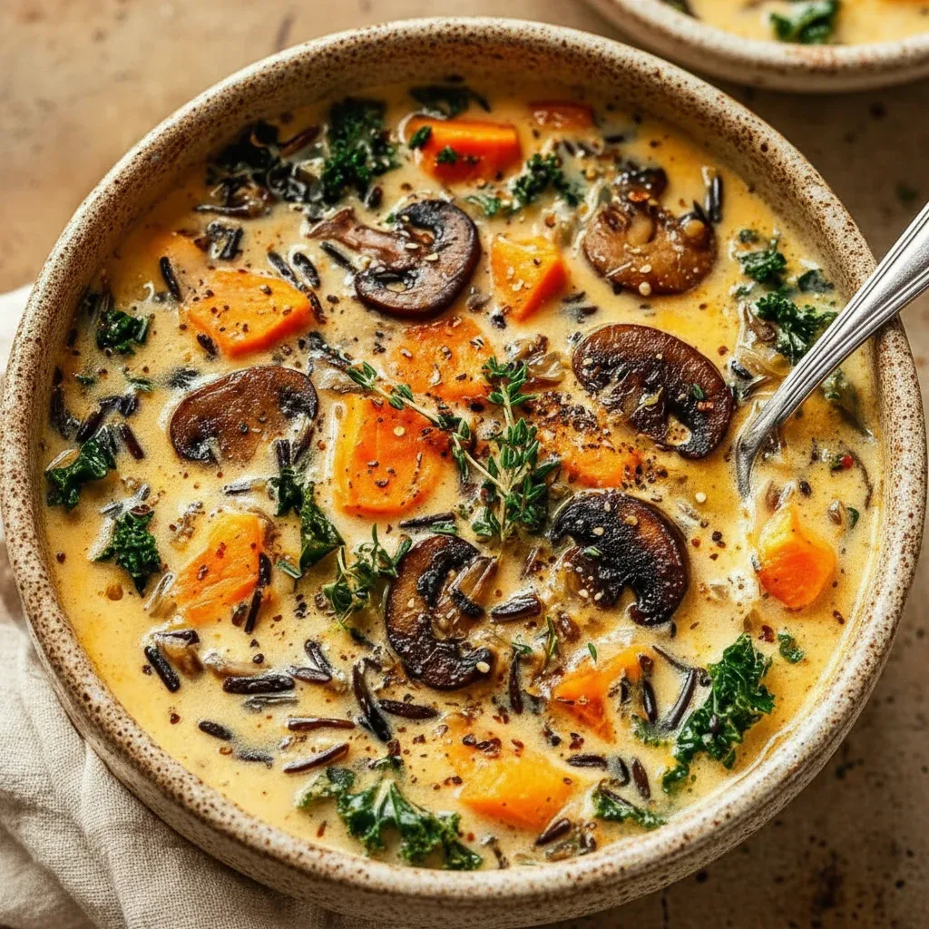 Autumn Wild Rice Soup