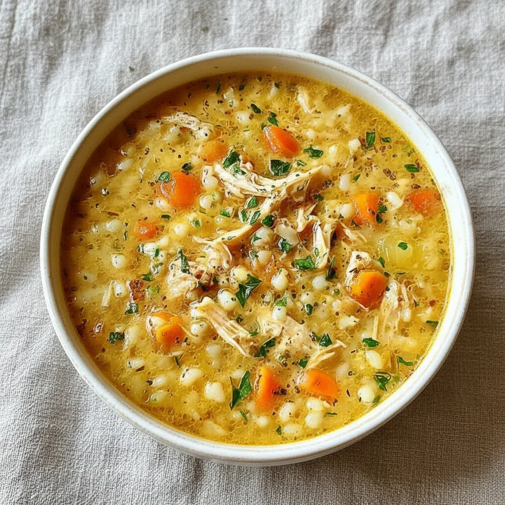 Chicken Pastina Soup Recipe