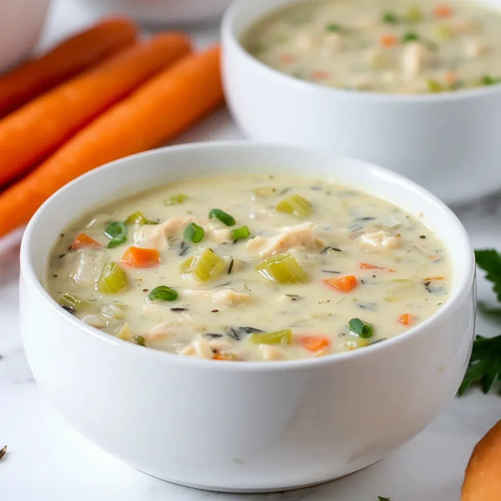 Copycat Panera Chicken Wild Rice Soup