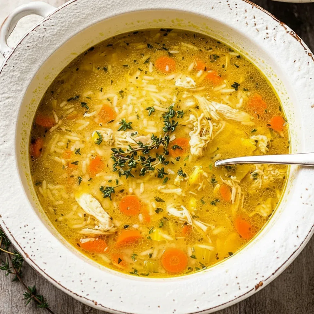 Chicken Rice Soup