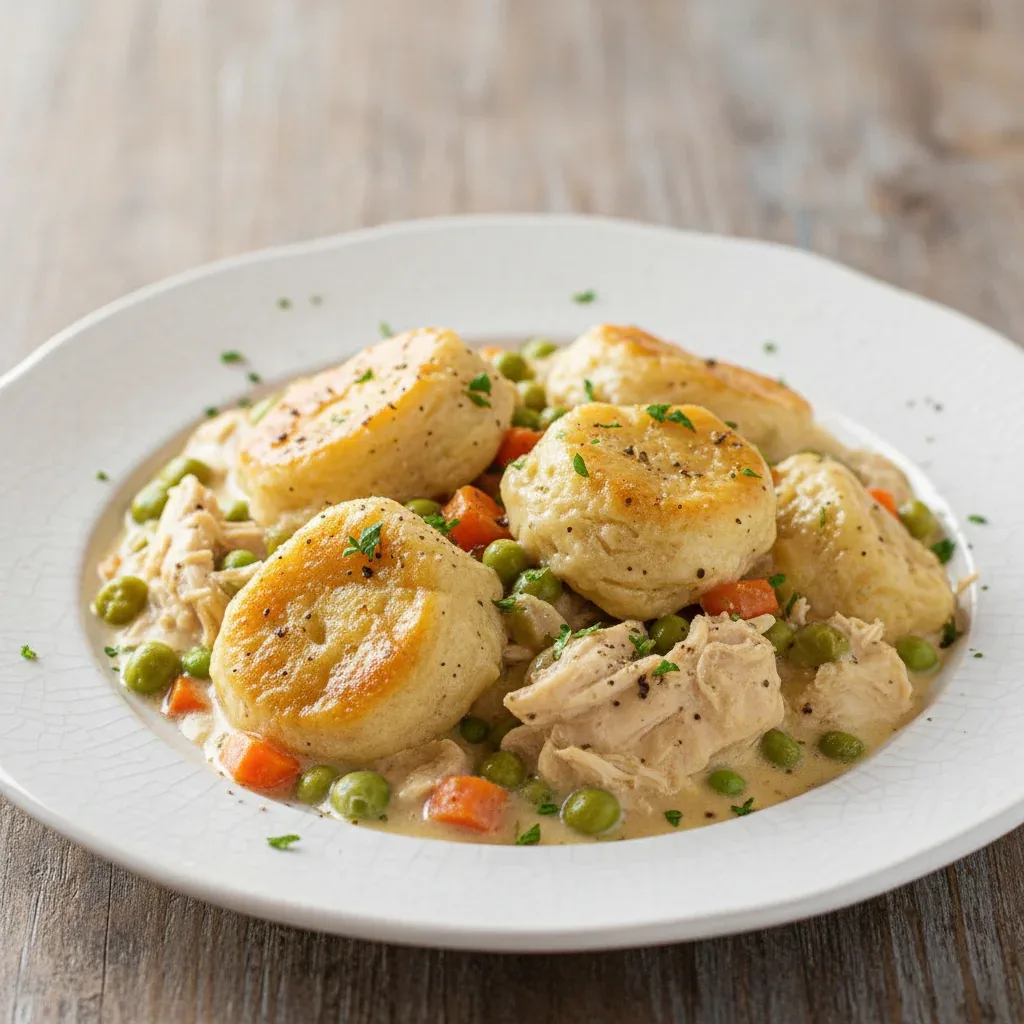 One Pot Chicken Dumpling Soup