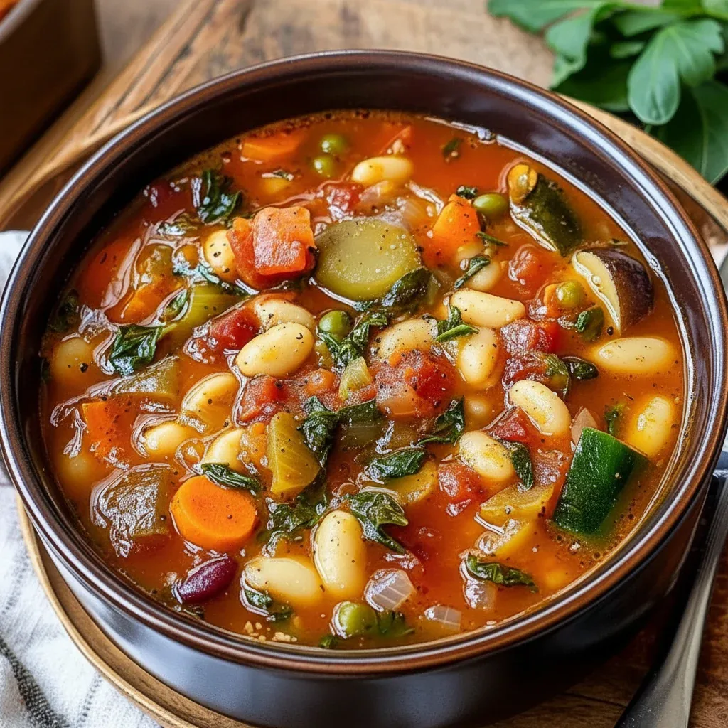 Crockpot Minestrone Soup