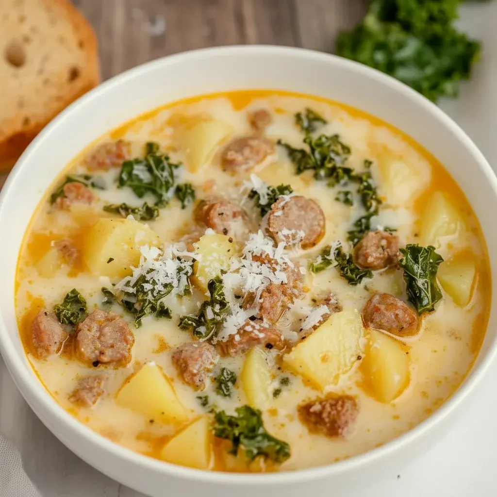 Slow Cooker Zuppa Toscana Soup