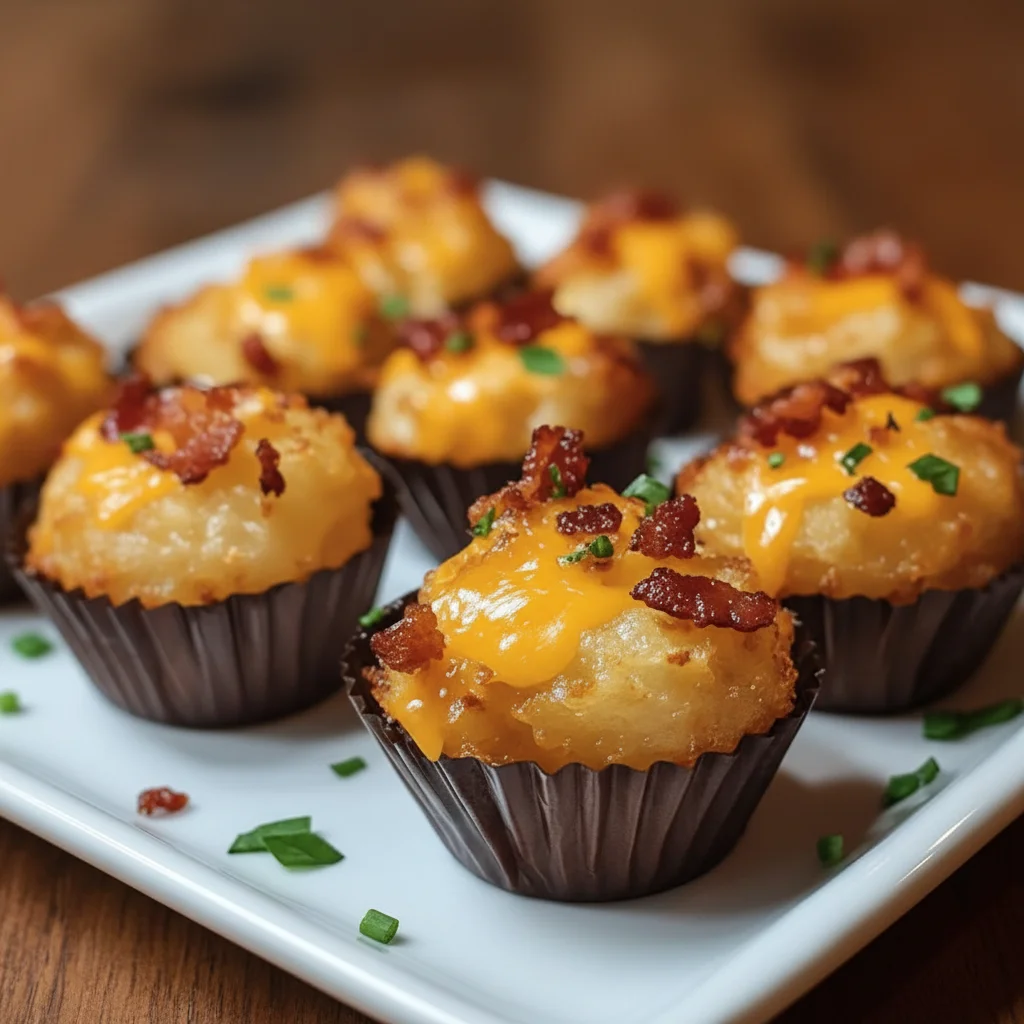 Tater Tot Appetizer Cups Recipe