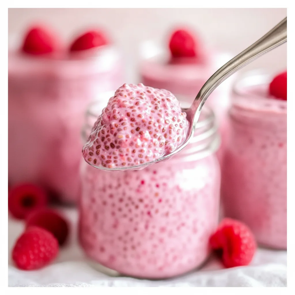Raspberry Chia Pudding Recipe