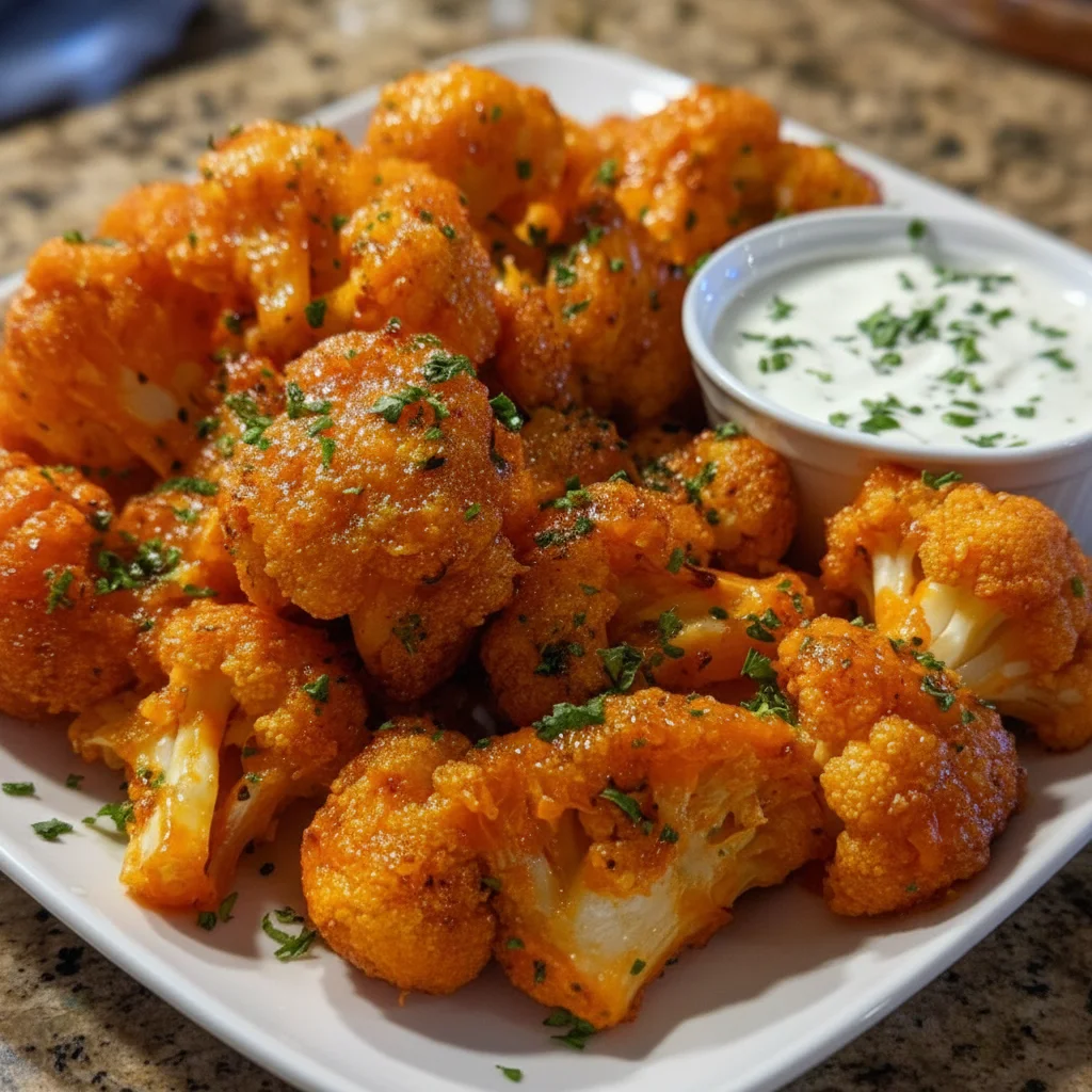 Buffalo Cauliflower Bites Recipe