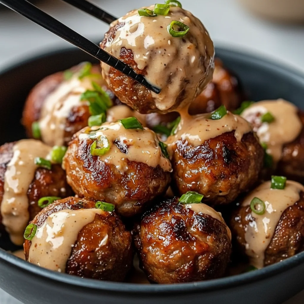 Korean BBQ Meatballs Recipe