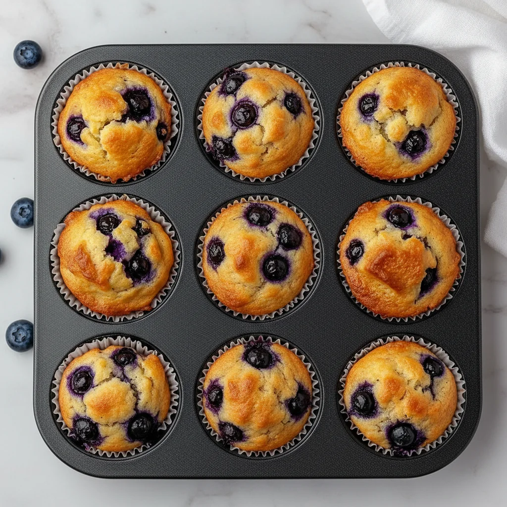 Greek Yogurt Blueberry Muffins Recipe