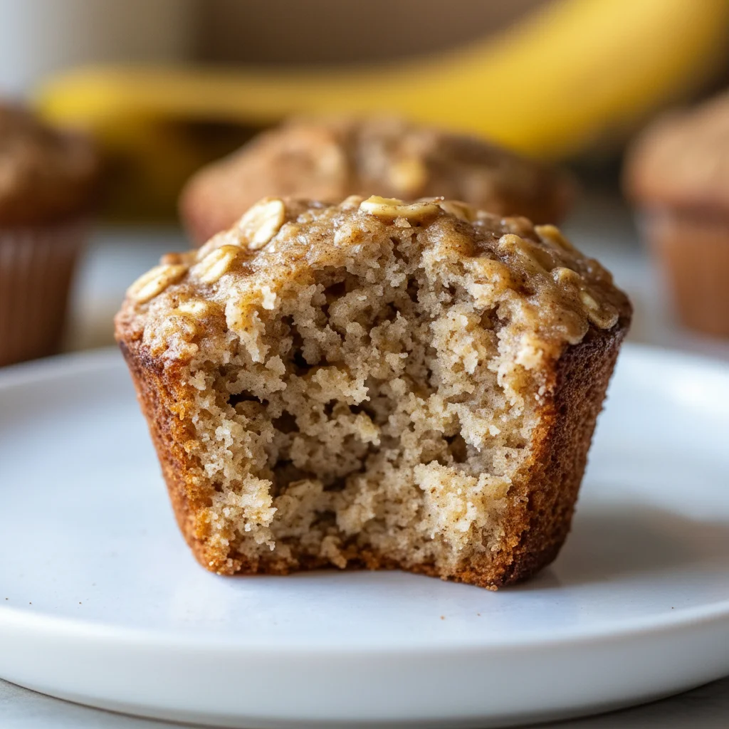 Banana Oatmeal Muffins Recipe