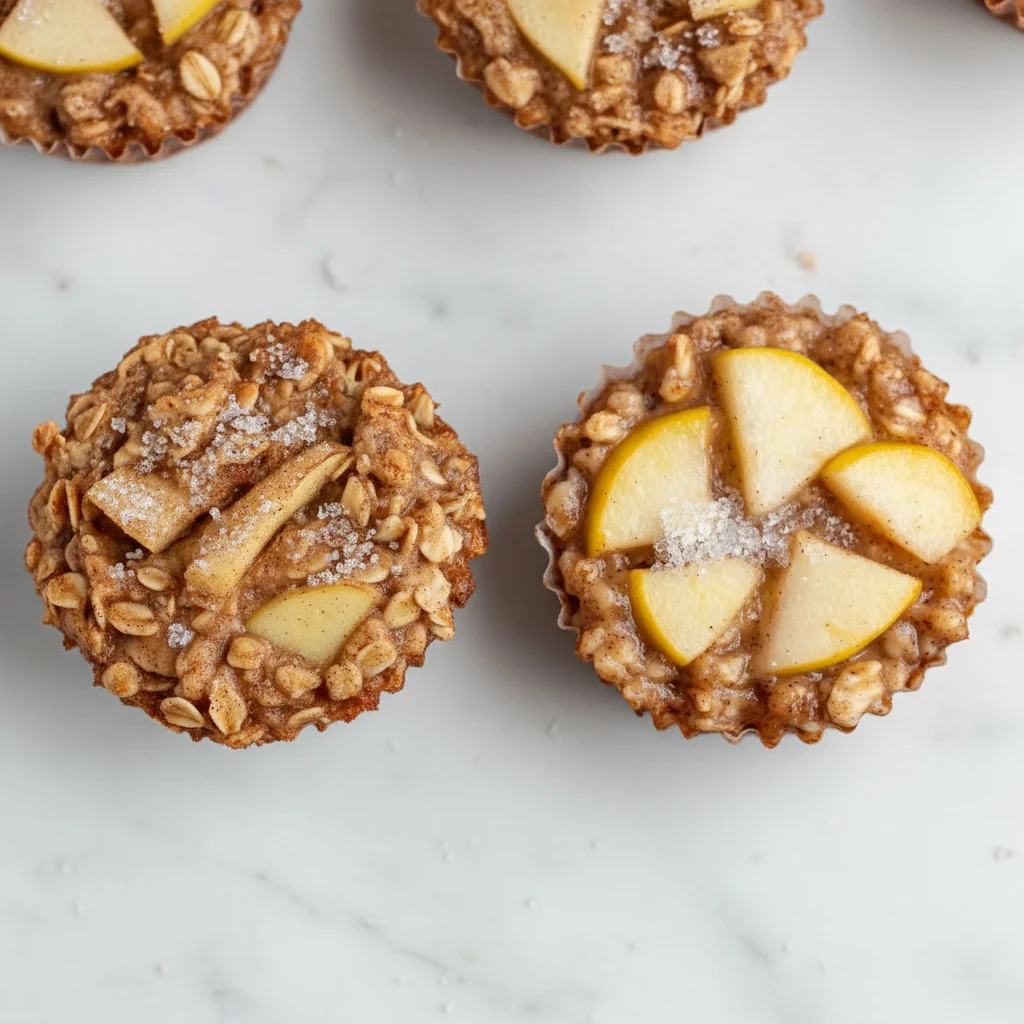 Baked Apple Cinnamon Oatmeal Cups Recipe