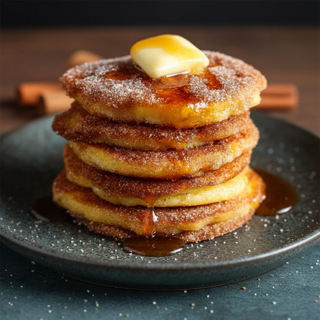 Spanish Churro Pancakes Recipe