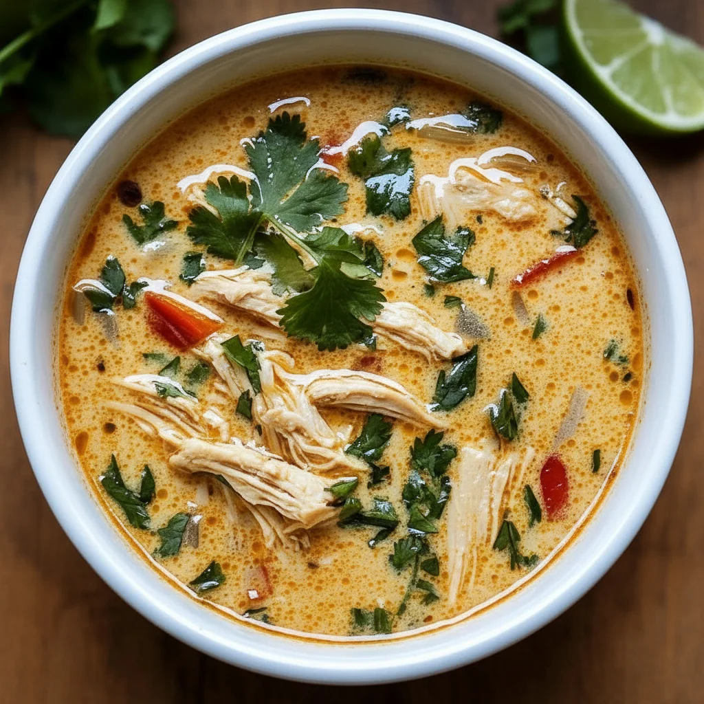 Thai Coconut Chicken Soup Recipe