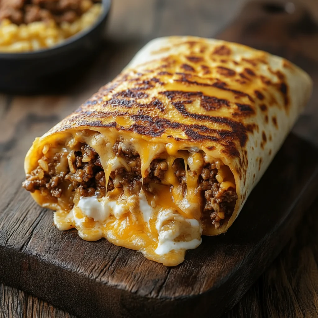Grilled Cheese Burrito Recipe