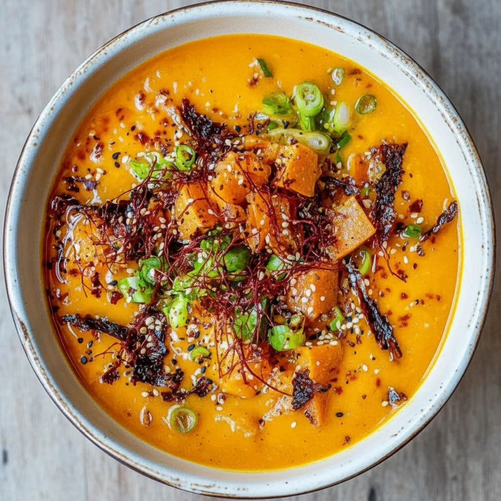 Miso Carrot Soup Recipe