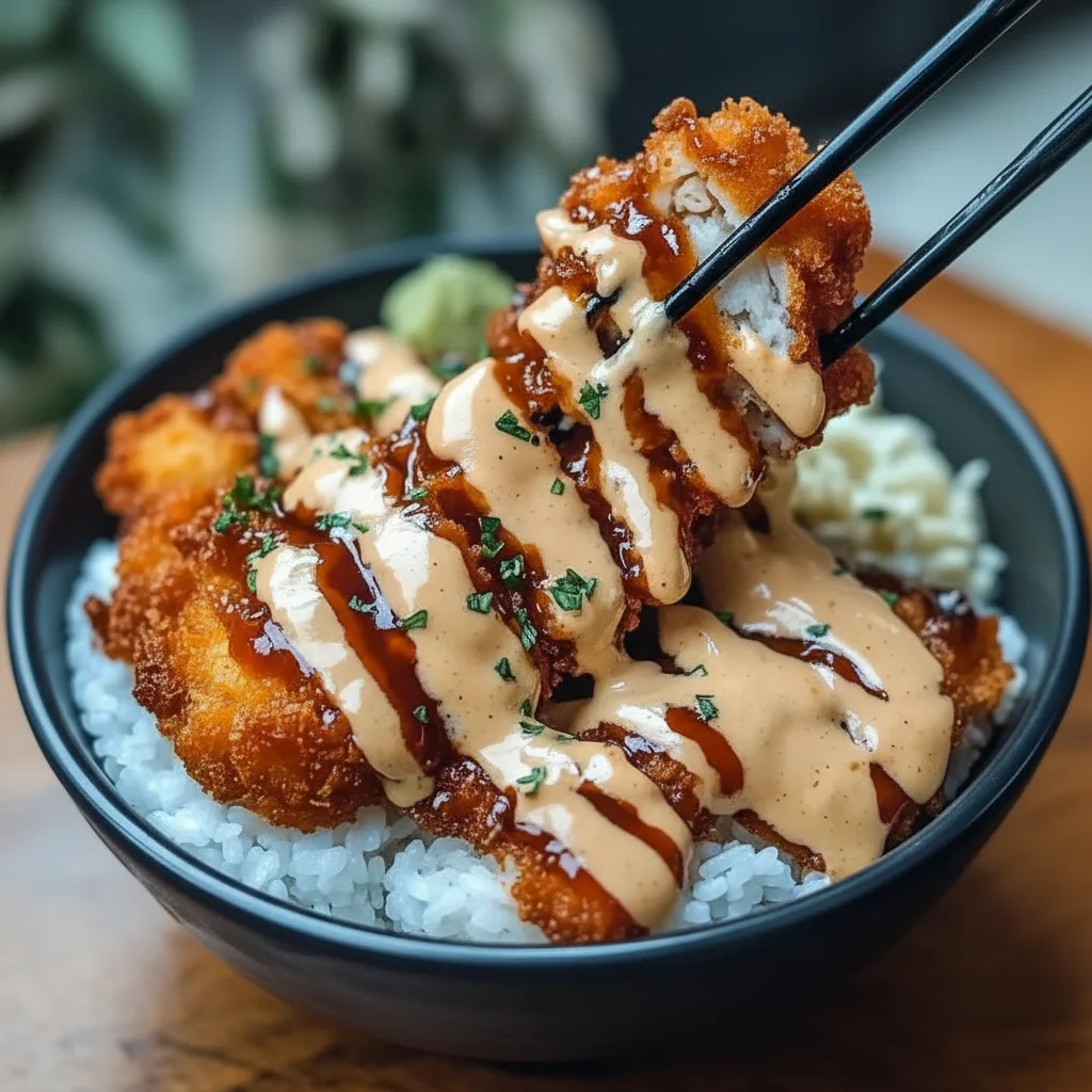 Japanese Katsu Bowls Recipe