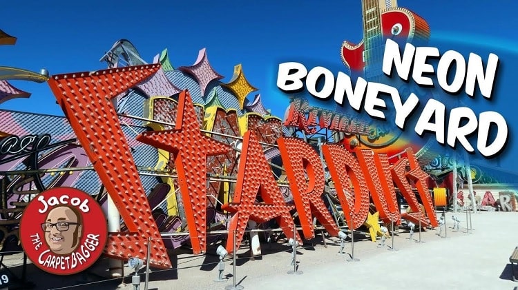 The Boneyard at the Neon Museum