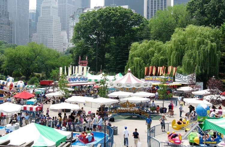  Victorian Gardens at Wollman Rink in Central Park