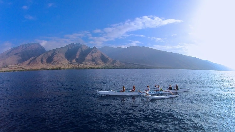 Hawaiian Paddle Sports: Makena Turtle Town Outrigger Canoe Tour