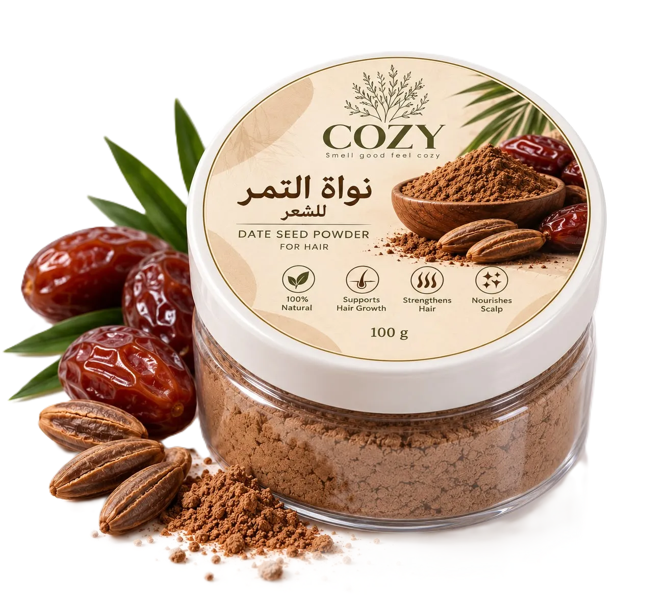 نواة التمر للشعر | Date Seed Powder for Hair