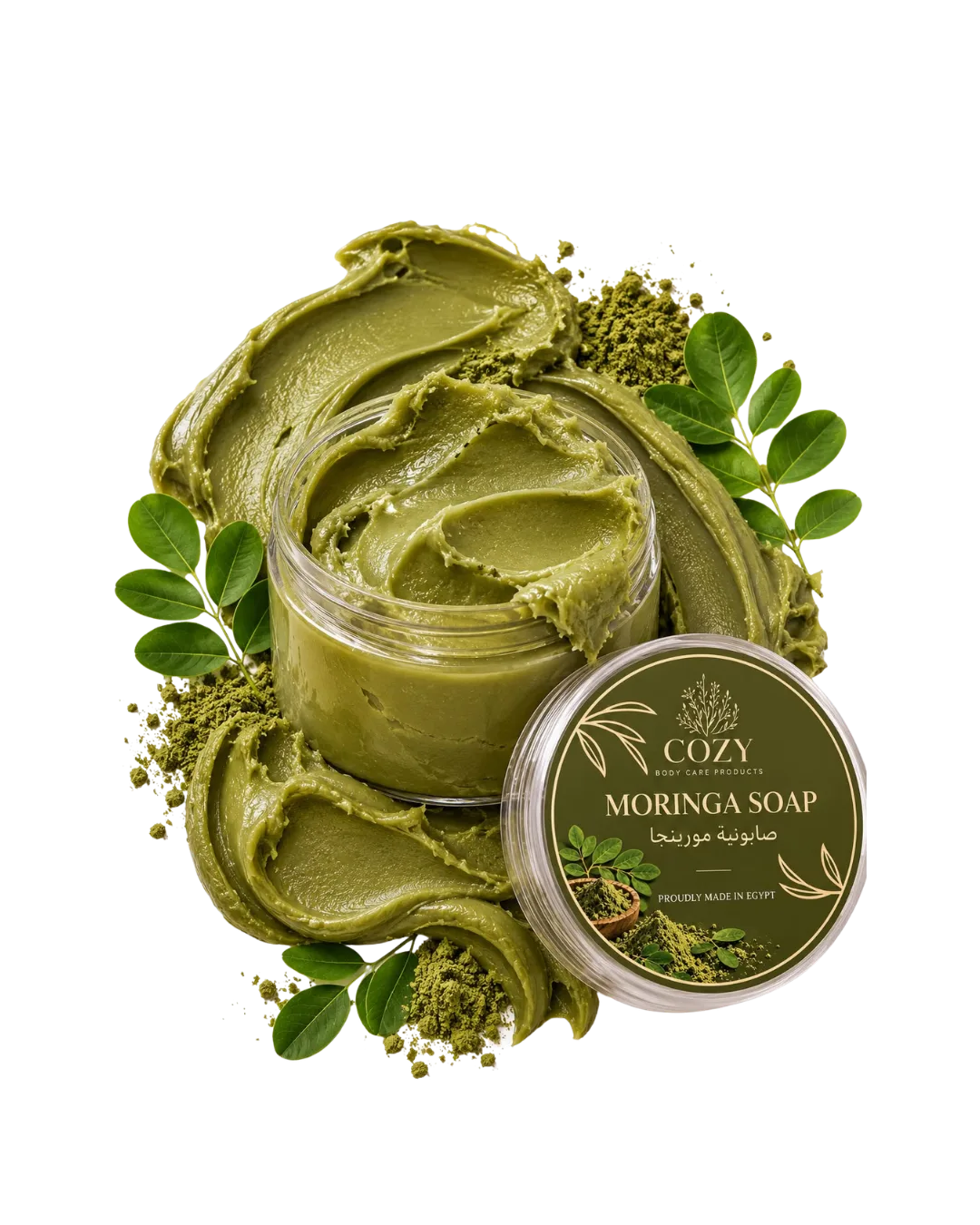 Moringa body soap -صابونية المورينجا