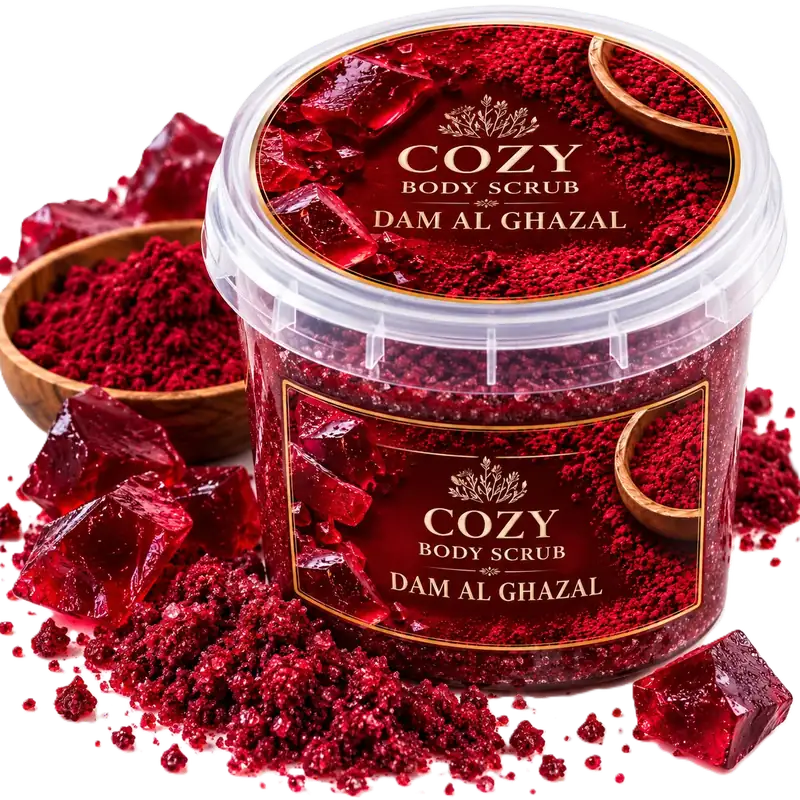 DAM AL GHAZAL BODY SCRUB | مقشر الجسم بدم الغزال