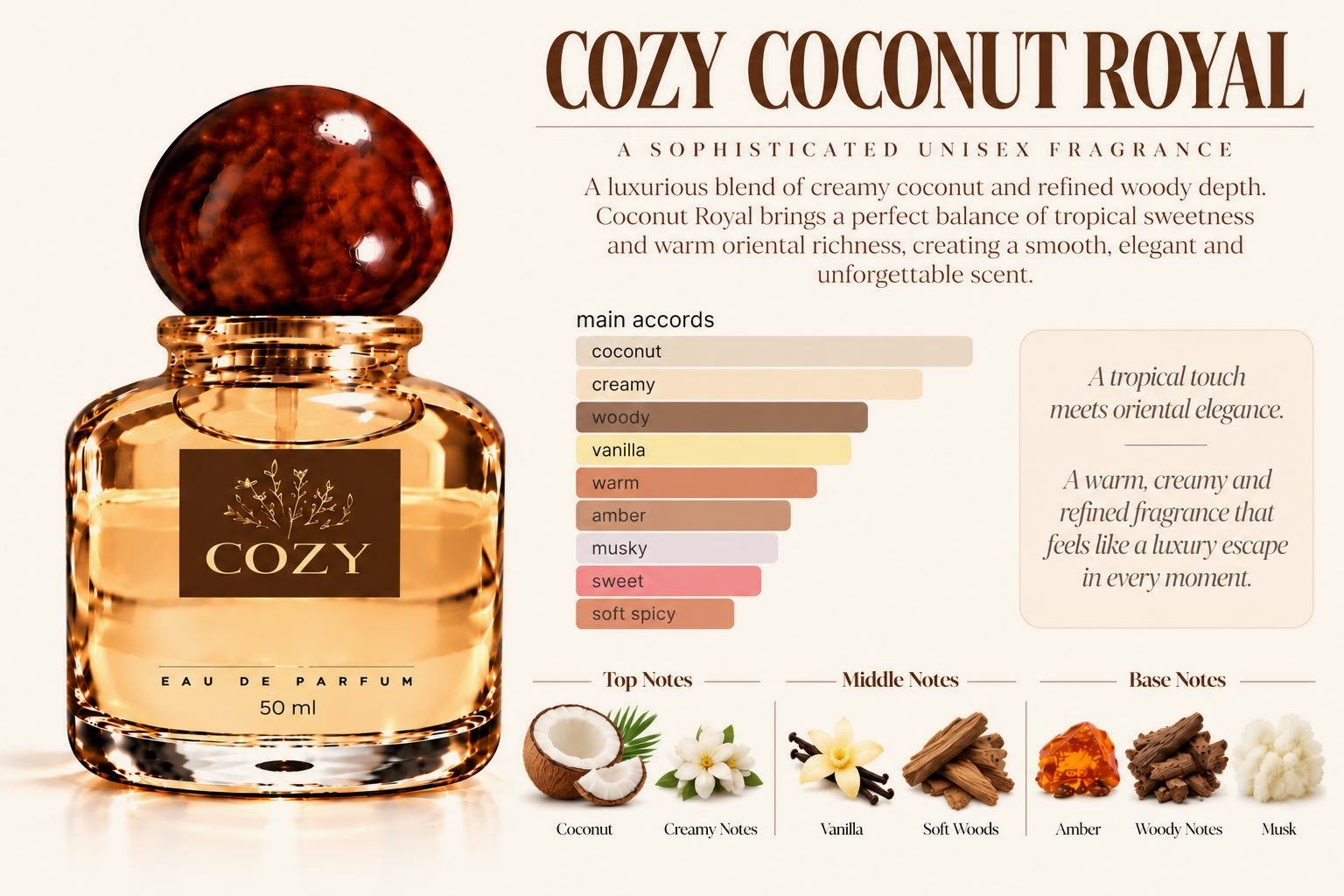 COZY COCONUT ROYAL