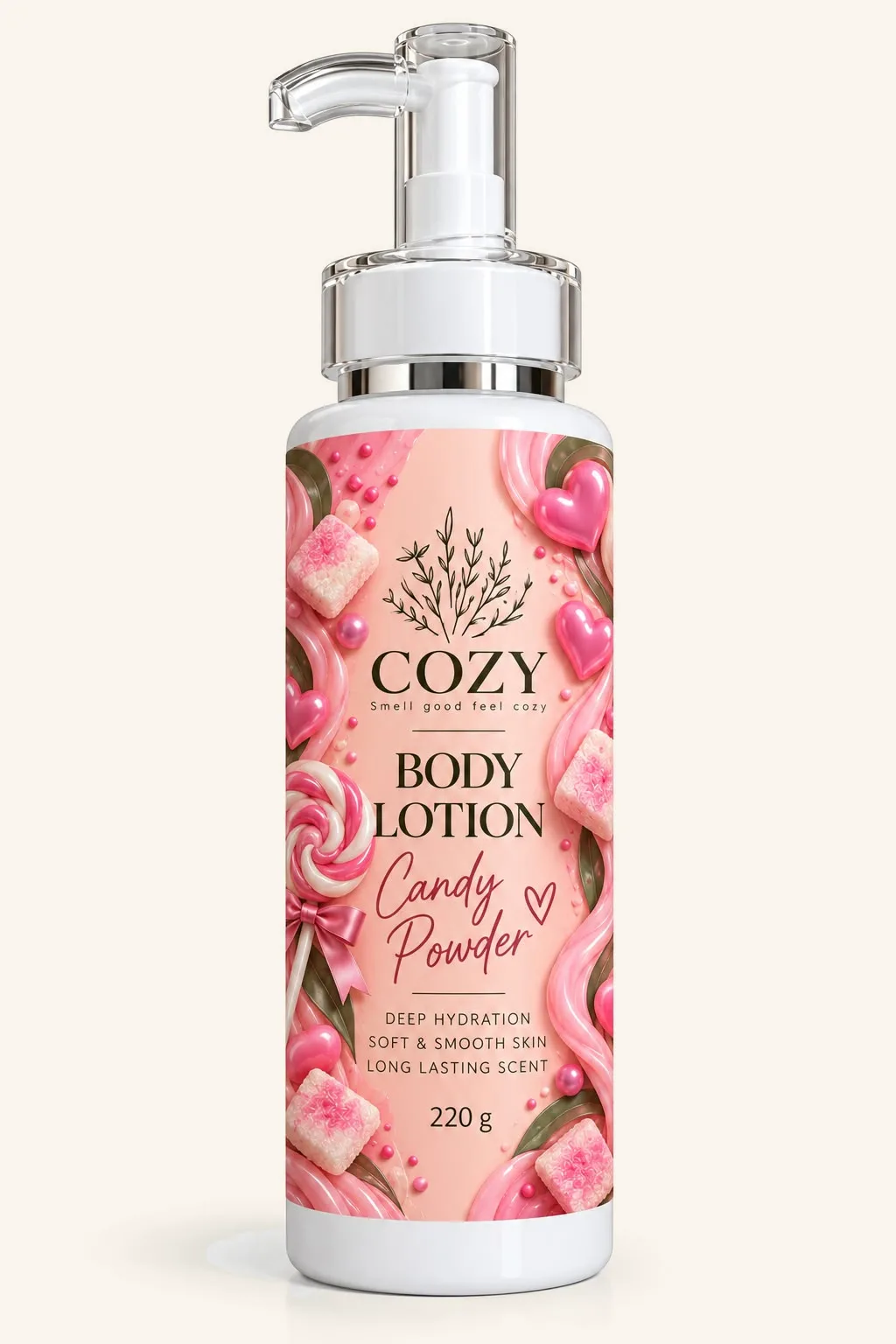 Body Lotion-Candy Powder