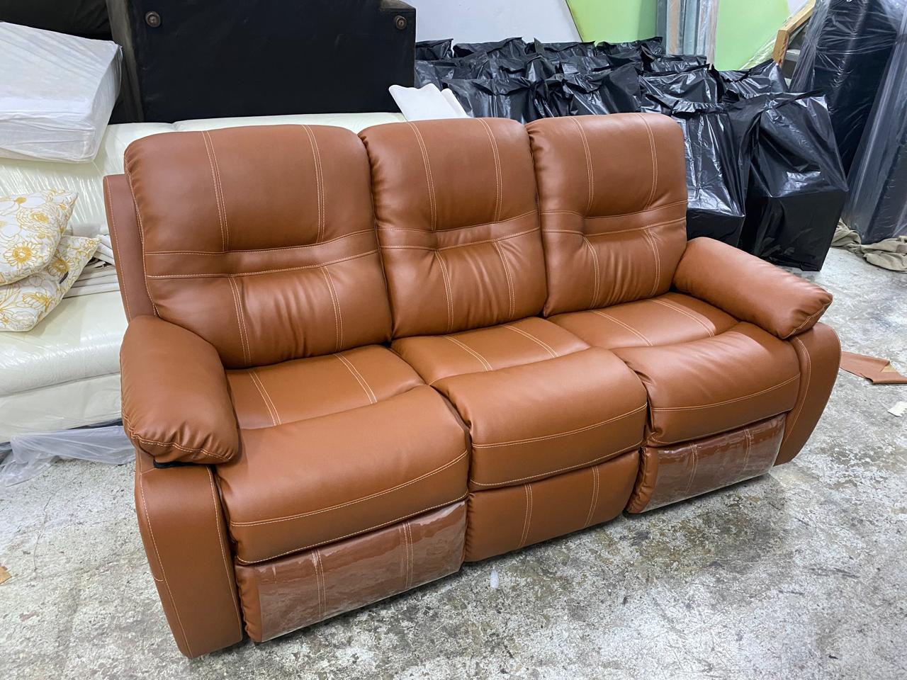  Vintage Brown Leather Sofa Complete Rejuvenation After