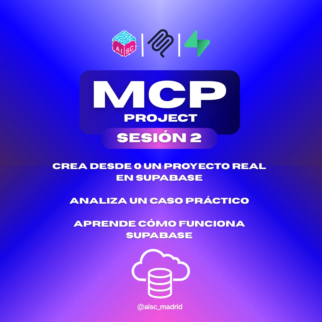 Beginner Project MCP (Sesión 2): Supabase desde 0 para un caso real de negocio