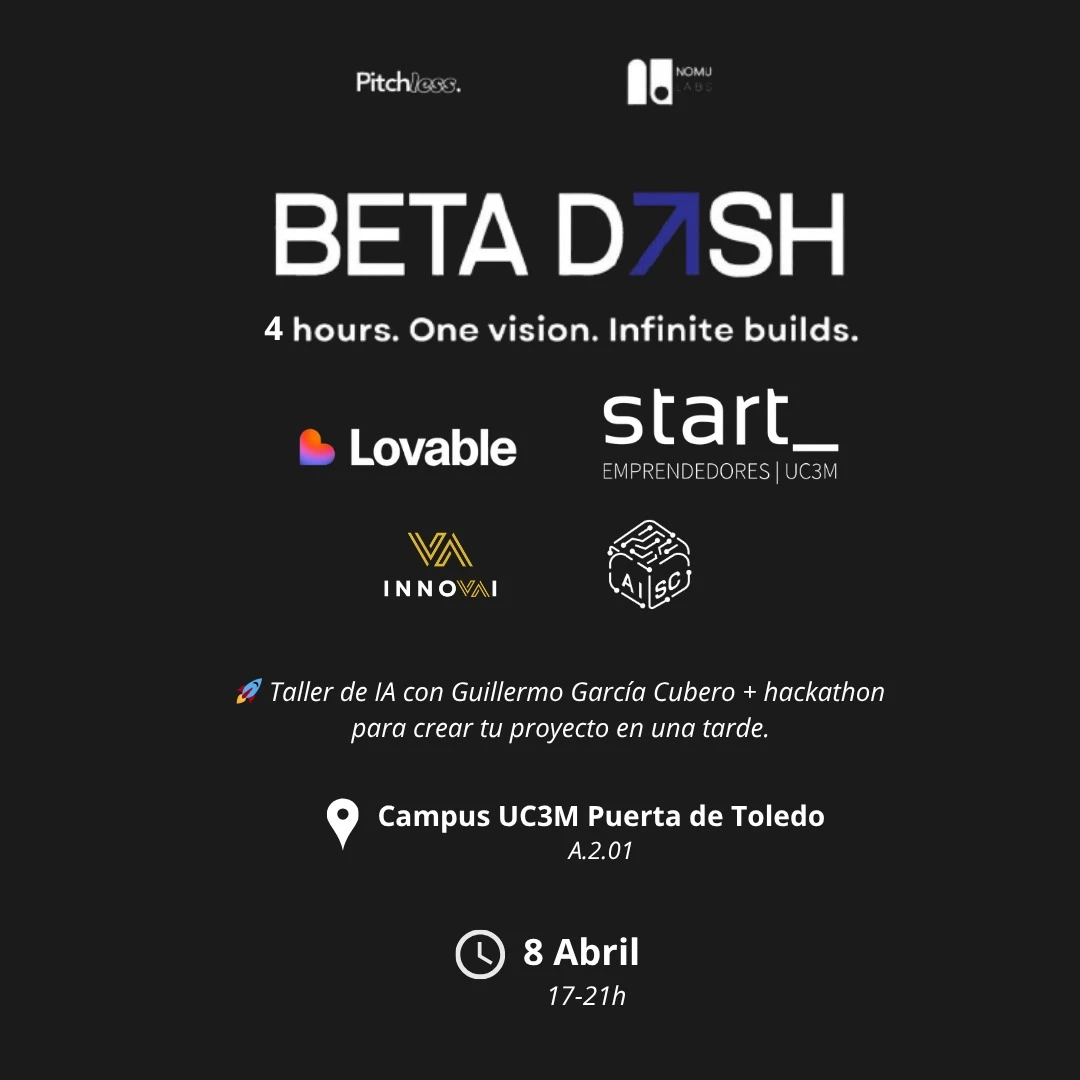 BETA DASH Lovable Buildathon @UC3M