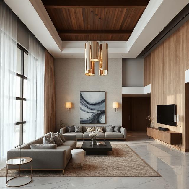 Abstract architectural detail