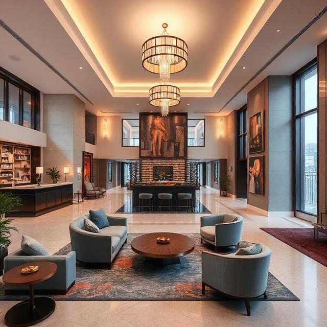 Minimalist office space