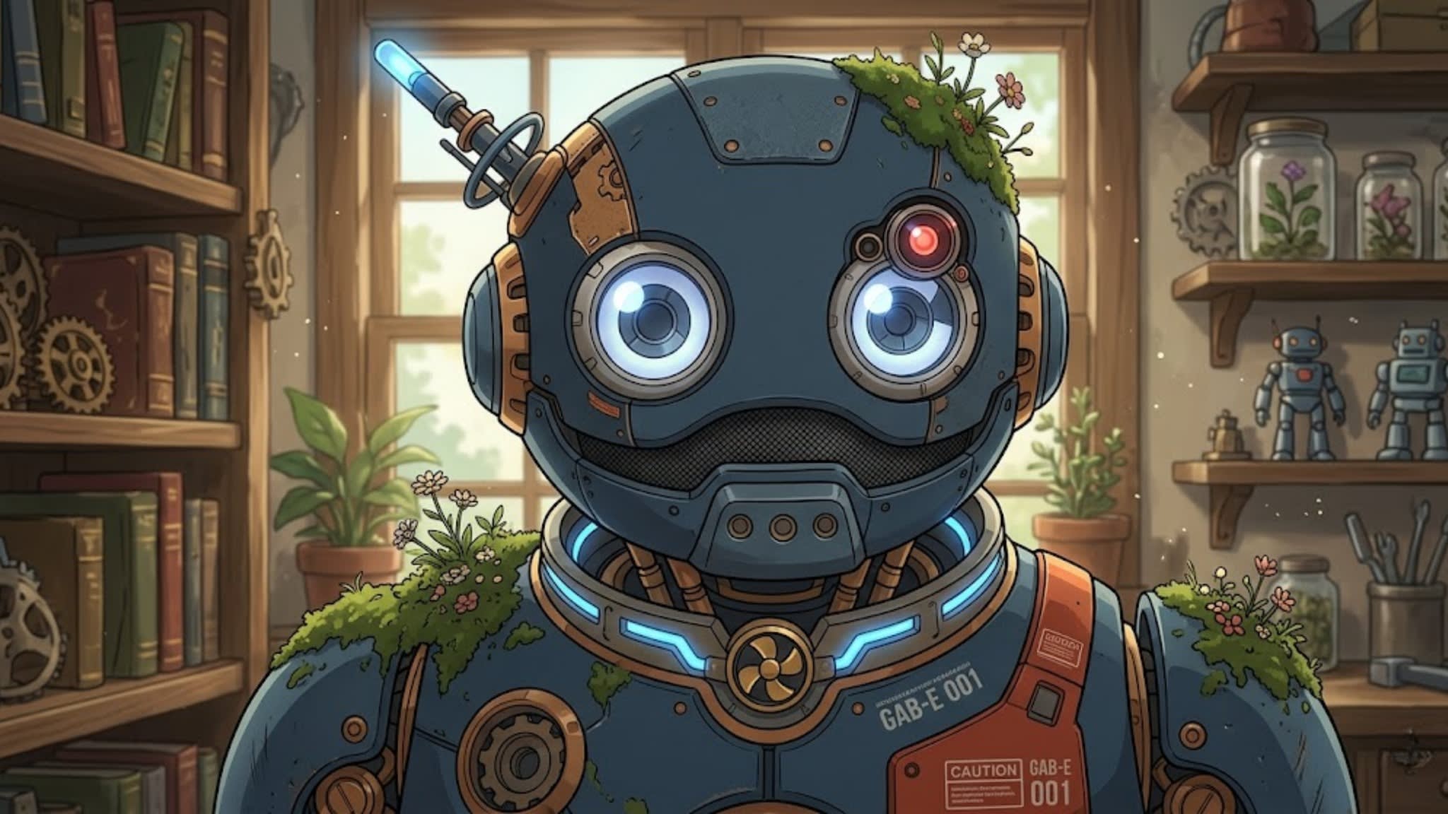 Gab-E mascotte
