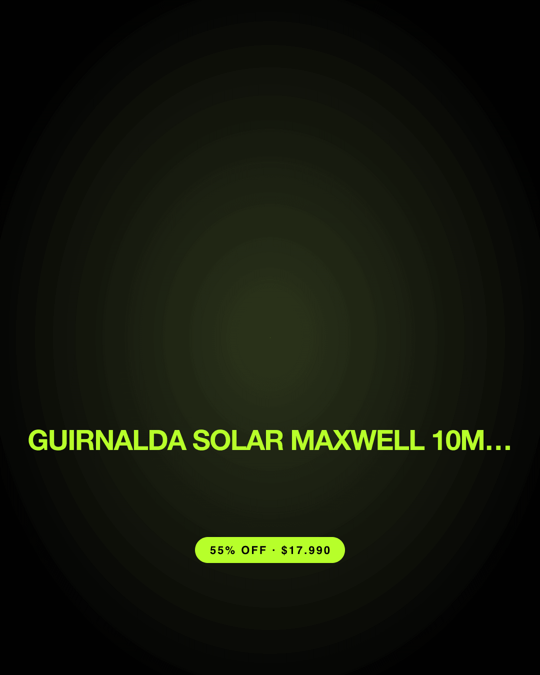 Guirnalda Solar Maxwell 10m Luces Exterior Terraza Impermeab Amarillo Cálida — oferta en Chile