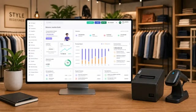 Clothing inventory dashboard