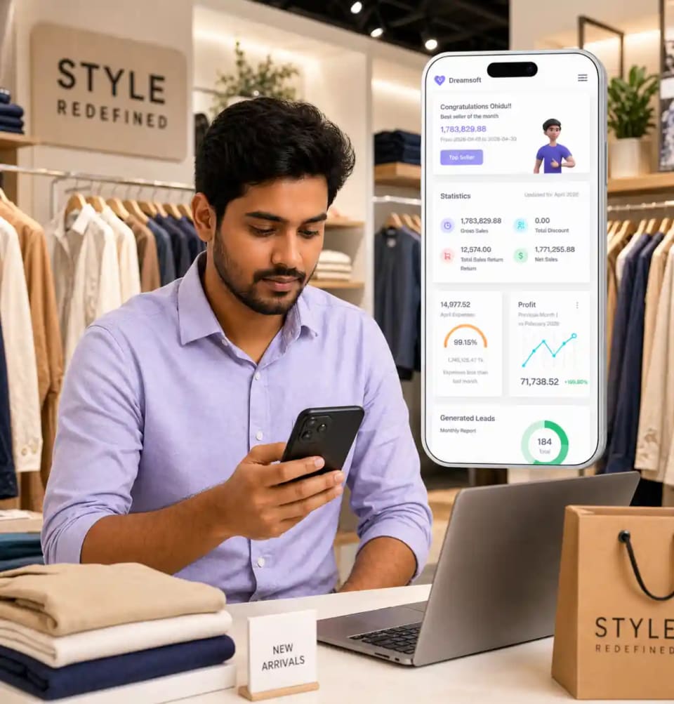 Local market fashion software workflow in Bangladesh
