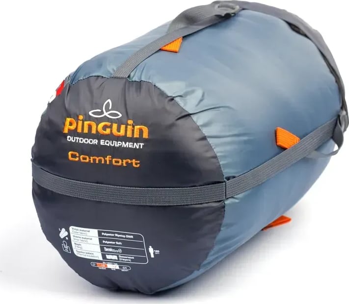 Спальний мішок Pinguin Comfort PFM, 175 см, ліва блискавка – Червоний — фото 3