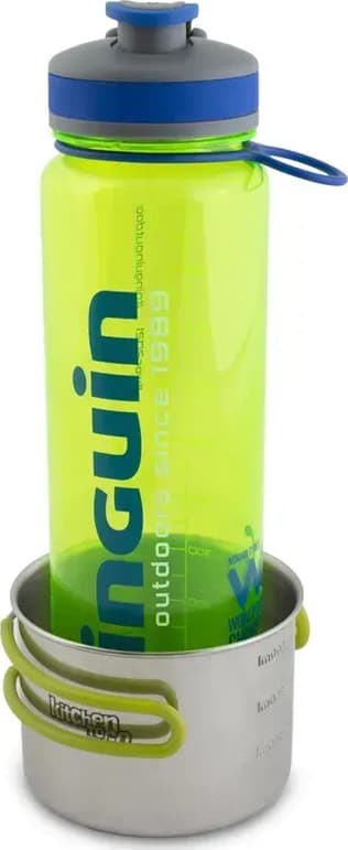 Фляга Pinguin Tritan Slim Bottle BPA-free, 1 л, модель 2020 – Помаранчева — фото 6