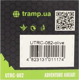Кружка складаний силіконовий Tramp з кришкою 350ml olive UTRC-082-olive, олива — фото 6