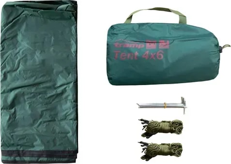 Тент Tramp Tent 4 х 6 green UTRT-102, зелений — фото 5