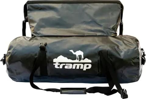 Гермосумка Tramp PVC black 40л UTRA-204, чорний — фото 2