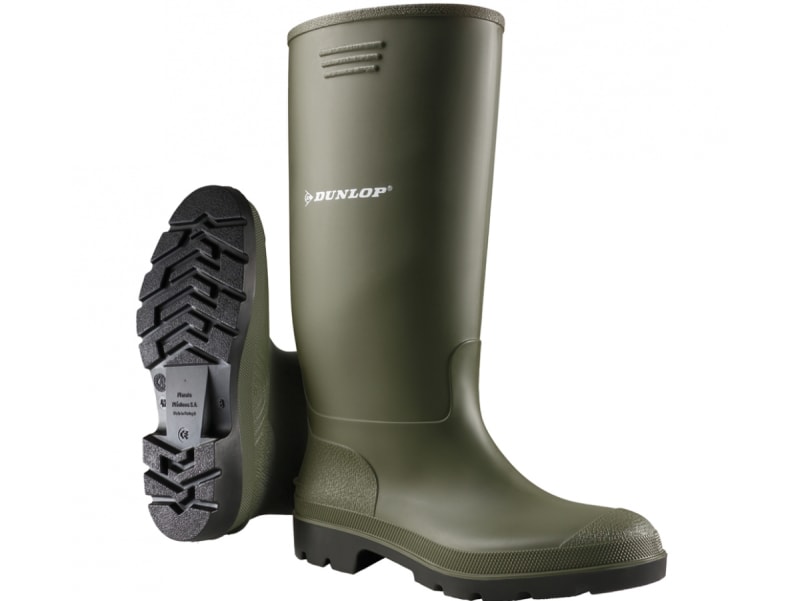 Чоботи гумові DUNLOP Pricemastor зелені р.35 — Зеленый