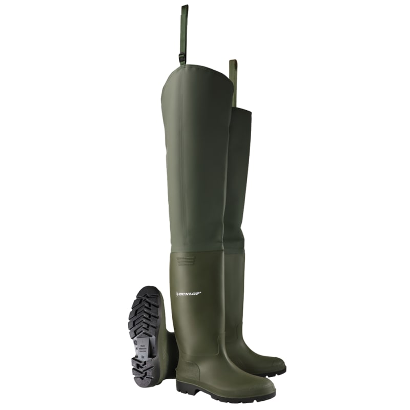 Заброди вейдерси DUNLOP PRICEMASTOR Thigh Wader (386VP) 40 р. — Зеленый
