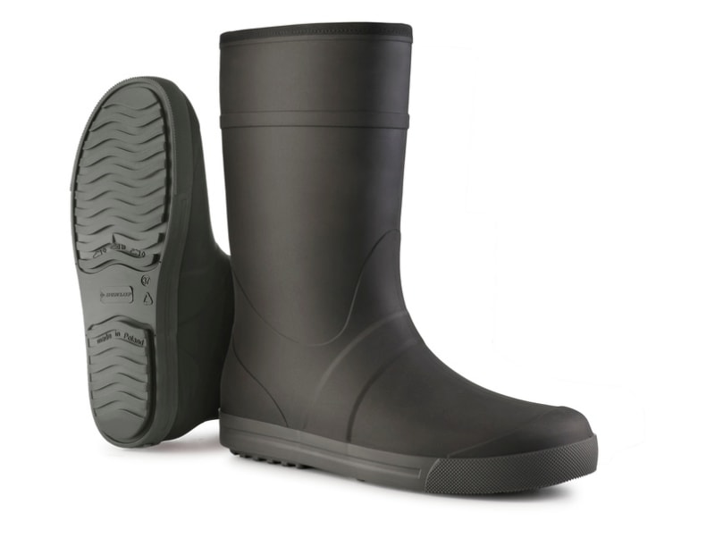 Гумові чоботи DUNLOP Amsterdammer р.36 утеплені до -15°C чорні — Чорний