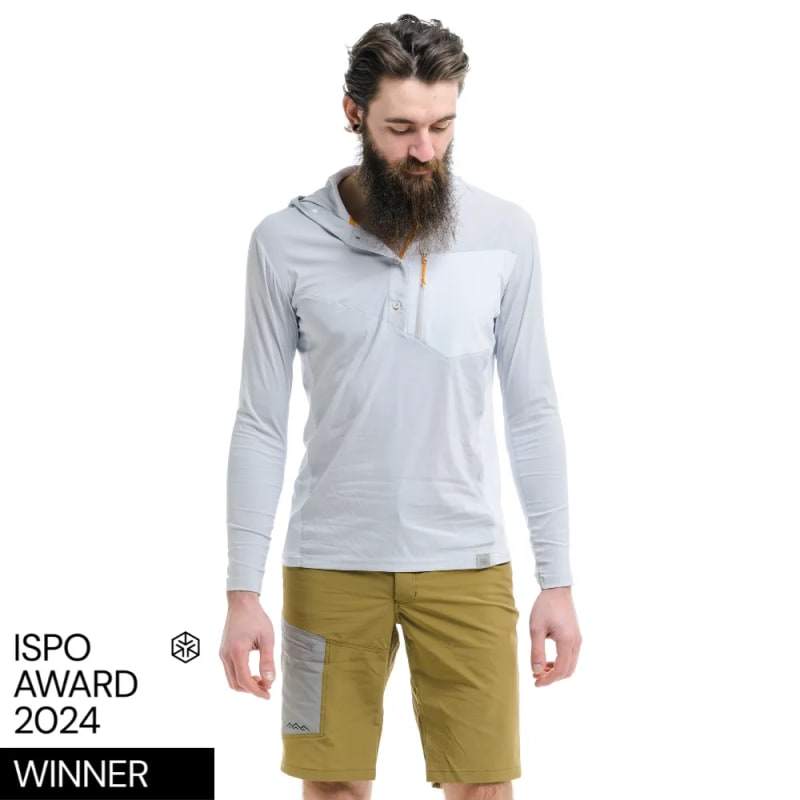 Сорочка Turbat Maya Hood Trek Mns — Glacier gray