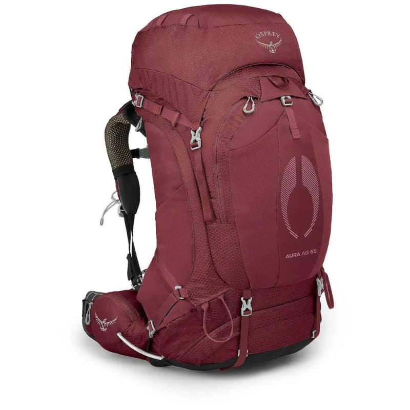 Рюкзак Osprey Aura AG 65 — Berry sorbet red