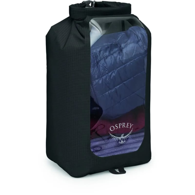 Гермомішок Osprey DrySack 20L w/Window — Чорний