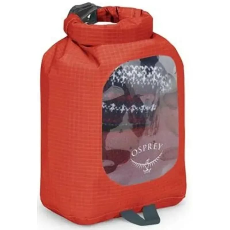 Гермомішок Osprey DrySack 3L w/Window — mars orange