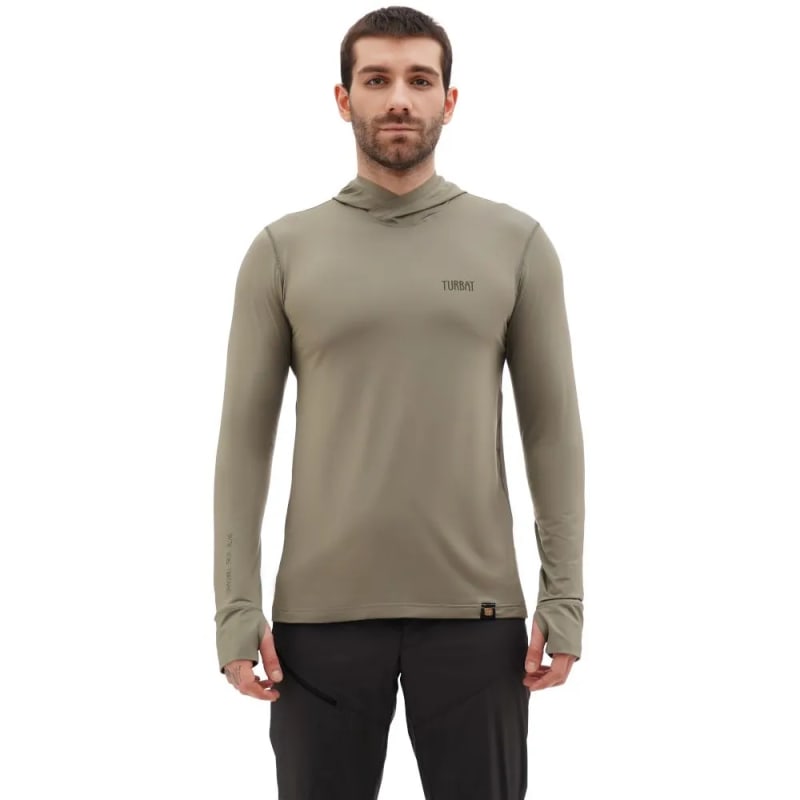 Термофутболка Turbat Hike Lite LS Hood Mns — Tea olive